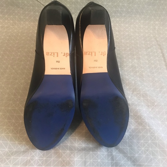 Dr. Liza Bootie in Black Leather 6 - Picture 6 of 7